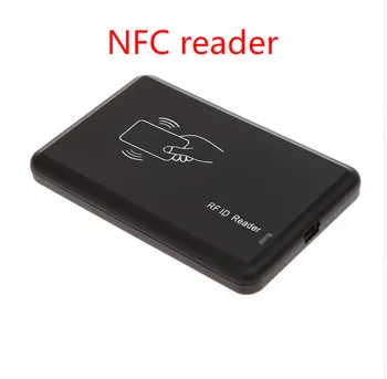 Nemokamas pristatymas Prieigos Kontrolės Bekontaktis 14443A 13.56 KHZ Smart IC Card Reader Mifare NFC203/213/216 su USB NFC skaitytuvas