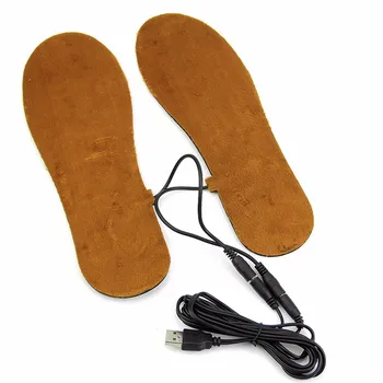 Nemokamas pristatymas USB Elektriniai Šildomi Žiemos Vidpadžiai, Skirti Batai Batai Saugo Kojas Šiltas