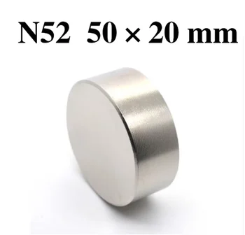 Neodimio magnetas 50x30 N52 super stiprus apvalus magnetas ndfeb 50*30 mm suvirinimo paieškos galingas nuolatinis galio metalo N35 N40