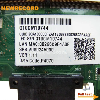 NEWRECORD 6050A2338501 V000245030 Pagrindinė plokštė, Skirtas Toshiba satellite L630 L635 Nešiojamas plokštė HM55 DDR3 HD5430M Vaizdo plokštė