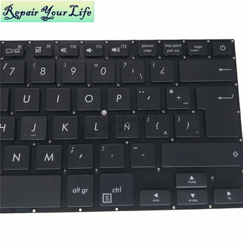 Nešiojamas klaviatūros ASUS X407 X407U X407M X407MA X407UBR X407UA X407UB A407 LA lotynų SP NSK-WJBSB 9Z.NDASB.B1E juodas priedai