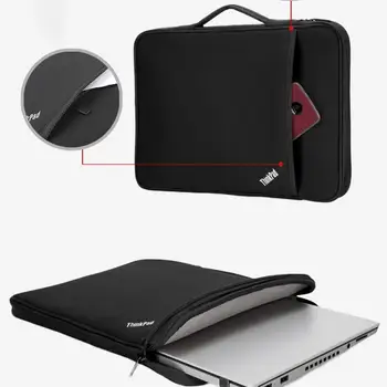 Nešiojamas Kompiuteris Notebook Case Cover Maišelis, Įvorė Lenovo Thinkpad X270 X280 E570 T570 T580 12/13/14/15 Colių-Black-12-Colių Vidinis Tulžies Krepšys