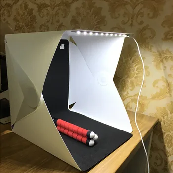 Nešiojamas Sulankstomas Švieslentę Fotografijos Studijoje Softbox LED Light Soft Box Palapinė Rinkinys, skirtas 