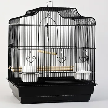 Nešiojamų Budgerigar Birdcage Didelis Geležies Birdcage Varnėnas Myna Strazdas Strazdas Black Phoenix Bijūnas Baltos Spalvos Akių Veisimo Narve