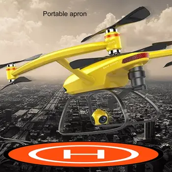 Nešiojamų UAV Stovėjimo Nukreipimo Trinkelėmis Tranai Sraigtasparnis Prijuostė Neperšlampama Drone Priedai 55cm Fast-fold Nukreipimo Trinkelėmis