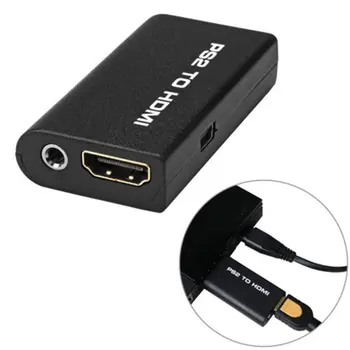 Nešiojamų už PS2 HDMI Audio Video Converter Adapteris AV HDMI Laidas, Skirtas PlayStation 2 Plug And Play Dalys
