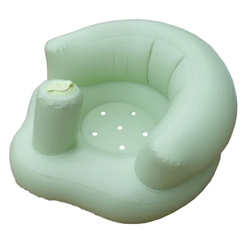 Nešiojamų vaiko Mokymosi Sėdynės Pripučiamos Vonios Kėdė PVC Sofa, Dušas Išmatose Žaisti L4MC