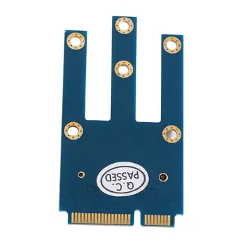 NGFF M. 2 Raktas B Mini PCIe Mini PCI-E Adapterį 3G 4G Moudle M2 Mini Pcie už ME906E MU736 EM7345 ME936 EM7455