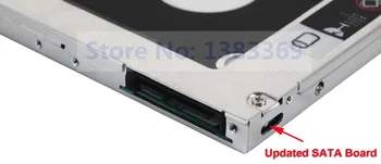 NIGUDEYANG 2nd HDD SSD Kietąjį Diską Caddy Adapteris, skirtas DELL Inspiron 17 7737 5748 5749
