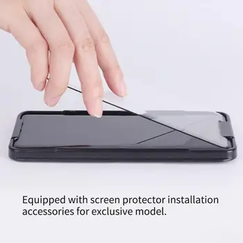 Nillkin Samsung Galaxy S20 Ultra Stiklo 3D DS+ Pilnas Padengti Grūdinto Stiklo Saugos HD Screen Protector for Samsung S20 Plius 5G