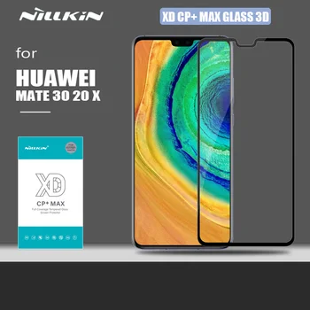 Nillkin už Huawei Mate 30 20 X Stiklo XD CP+ 3D Max Visiškai Padengti Grūdinto Stiklo Saugos Ekrano apsaugos Huawei Mate 30 20 20 X X X X X