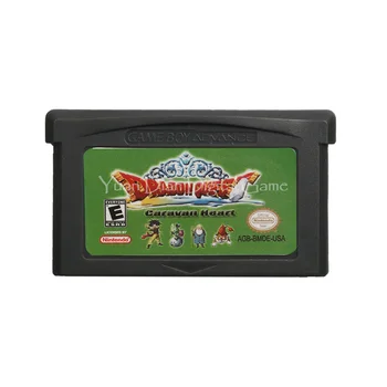 Nintendo GBA Žaidimų Kasetė Konsolės Kortelės Dragon Quest Monsters Karavanas Širdies anglų Kalba MUMS Versija