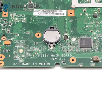 NOKOTION Nešiojamojo kompiuterio motininė Plokštė, Skirta Asus K53S X53S A53S K53SV REV 2.3 KOMPIUTERIO Pagrindinės plokštės HM65 DDR3 GT520M grafika