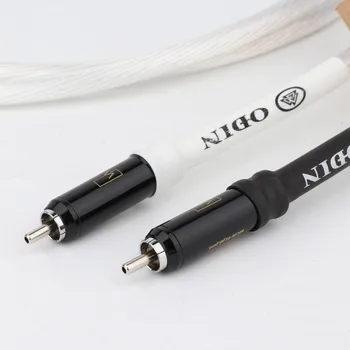 Nordost ODIN 2 karščiavimas audio RCA signalo kabelis dviguba lotus sterlingas sidabro garso kabelis, CD stiprintuvo vamzdelis kabelio