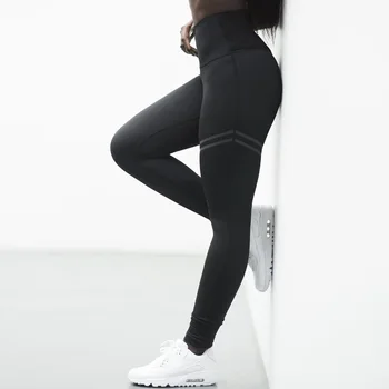 NORMOV Moterų Fitneso Antblauzdžiai Aukšto Juosmens Spausdinimo Elastinga Push Up Antblauzdžiai Femme Slim Treniruotės Legging Moterų Atsitiktinis Jeggings