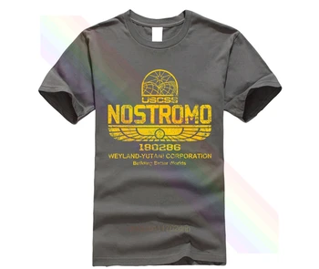 Nostromo T-Shirt Top marškinėliai Vyrams trumpomis Rankovėmis