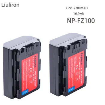 NP-FZ100 NPFZ100 NP FZ100 NP FZ100 Baterija + TIPO C DUAL USB kroviklis Sony NP-FZ100, BC-QZ1, Sony a9, a7R III, a7 III, ILCE-9
