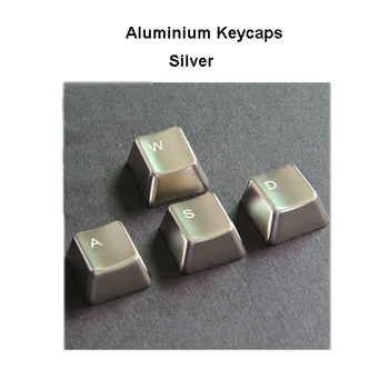 NPKC 4 gabalus Rodyklių Aliuminio Keycaps WASD Metalo Keycaps Naujovė Keycaps OEM Profilis Cherry MX Jungikliai Mechaninė Klaviatūra