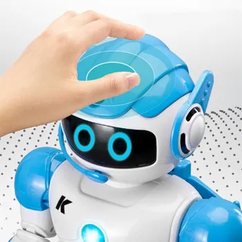 Nuotolinio Valdymo Protingas Protingas Robotas Gali Muzikos Dainavimo Palieskite Jutiklio Balso Dialogą Learnning Žaislas Programa Kalbėti Ėjimo Istorija