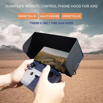 Nuotolinio valdymo pultelis Drone Aksesuaras Telefono Stebėti Sargybos Sulankstomas Universalus Saulės skėtį nuo saulės Padengti Saulės Gaubtas, Skirtas DJI Mavic Oro 2