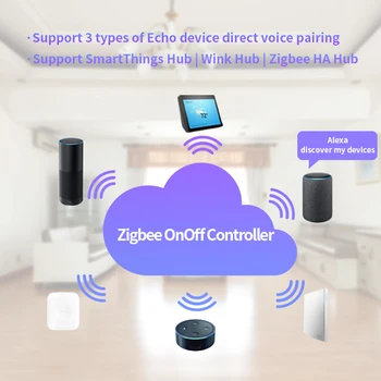 Nuotolinio Valdymo Smart Switch Laiko, Energijos Taupymo Suderinama su Smart Dalykų Hub Wink Hub Zigbee HA Hub