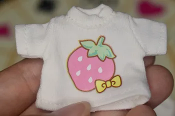 Ob11 kūdikių drabužiai Mažoms atspausdintas T-shirt Molly sesuo galvos 1/12 BJD TGS paprasto kūno lėlės drabužiai lėlės priedai