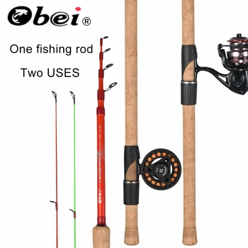 Obei Dragonfly Fly Fishing rod Ul Verpimo Lazdele Suvilioti Lazdele Lure Wt:1.2-12g Casting Rod Canne Spinnng