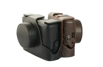 Odinis Fotoaparato krepšys Krepšys, Dėklas, skirtas FUJI FUJIFILM Finepix X10 X20 LC-X10 juodas arba kavos