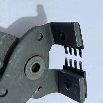 Odos Amatų Hole Punch Įrankiai Rankiniai Silent Replės Diamond Siuvimo Siūlėmis Dantis Badymas Geležies 4mm Tarpai tarp 2 ir 4 Dantų