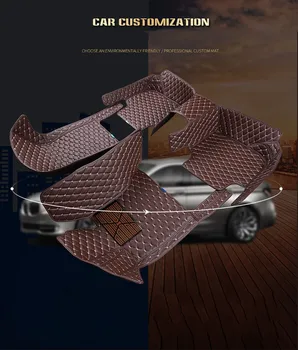 Odos Custom Auto automobilis grindų Pėdų kilimėlis Toyota Corolla Camry Rav4 