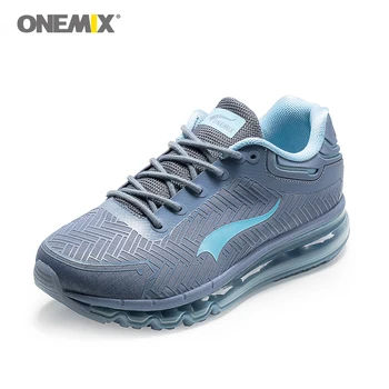 Onemix 2019 vyrų oro pagalvės bėgimo bateliai smūgį absorbuojančiu batų kvėpuojantis lauko vaikščiojimas bėgiojimas batų dydį, 39-46