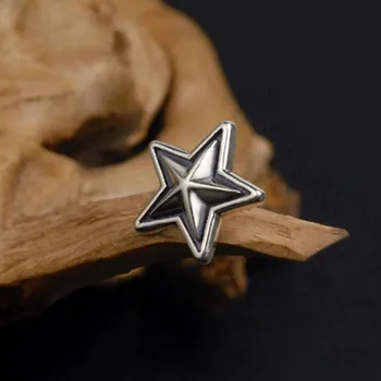 ONSTALL Navajo Europoje ir Amerikoje asmenybės Pentagram Stud Auskarai 925 sterlingas sidabro karšta banga auskarai
