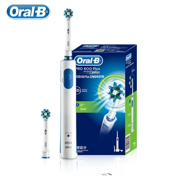Oral-B 3D Elektriniai dantų Šepetėlis Smart Pro600 Įkrovimo Rankena, 2 Vadovai, Sonic Dantų Šepetėlį Ir Jos Tinkamą Šepetį Vadovas