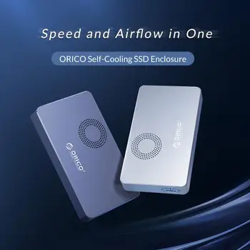 ORICO M2 NVME SSD Atveju su Ventiliatoriumi Šilumos Išsklaidymo už M. 2 M Rakto M+B Klavišą, SSD Diskų, USB, C 10Gbps Kietojo Disko Gaubto M. 2 SSD Dėžutę