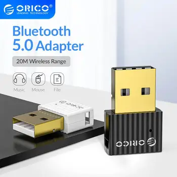 ORICO USB Bluetooth Dongle Adapteriai BT 5.0 Bevielis Kompiuterio Adapteris, Garso Imtuvas, Siųstuvas PC Garsiakalbis Pelės Nešiojamas kompiuteris