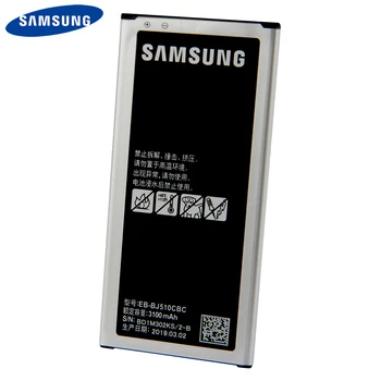 Originalaus Telefono Baterija EB-BJ510CBC Samsung GALAXY 2016 Versija J510 j5109 j5108 J5 EB-BJ510CBE Baterija 3100mAh