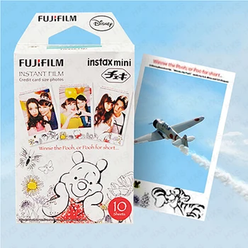 Originali Fuji Fujifilm Instax Mini 9 Kino Mikė Pūkuotukas 10 Lapų Už 9 8 7s 90 25 dw 50i 50s Pasidalinti SP-1, SP-2 Liplay Momentinis Fotoaparatas