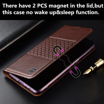 Originali odinis dėklas, skirtas Samsung Galaxy A50 magnetinio telefono krepšys 