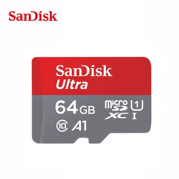 Originalios SanDisk Ultra micro SD Kortelė 64 G Atminties Kortelę 64GB microSD TF kortelę microSDXC UHS-I Kortelės, Telefono cartao memoria de A1