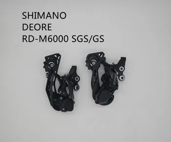 Originalios SHIMANO DEORE RD M6000 Šešėlis Galiniai Derailleurs Kalnų Dviračių M6000 GS SGS MTB Derailleurs 10-Greitis 20/30S-Greitis