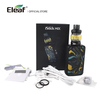 Originalus 160W Eleaf iStick Sumaišykite rinkinys Su ELLO POP 2ml/6.5 ml nėra Dual 18650 baterija su dn ritė Elektroninių Cigarečių VS iJust 3