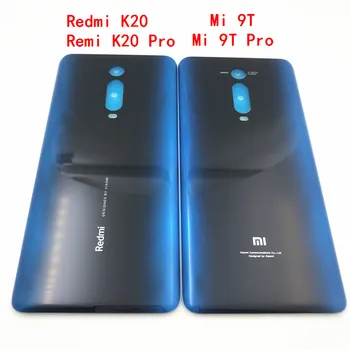 Originalus 3D Stiklo 6.39 colių Xiaomi Mi 9T MI9T Pro K20 K20 Pro Galinį Dangtelį Durų Būsto atveju, Su Klijais