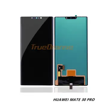 Originalus AMOLED už Huawei Mate 30 Pro LCD su rėmo Ekranas Jutiklinis Ekranas skaitmeninis keitiklis Asamblėjos mate 30 pro LIO-L09 29 LCD