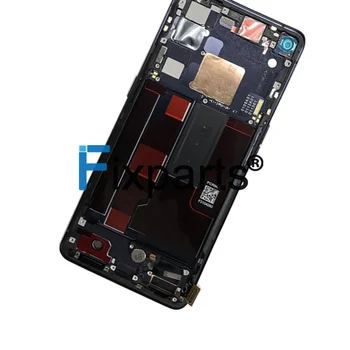 Originalus AMOLED Už OnePlus 8 LCD Ekranas Jutiklinis Skydelis skaitmeninis keitiklis OnePlus 1+8 atsarginės Dalys OnePlus 8 LCD ekranas