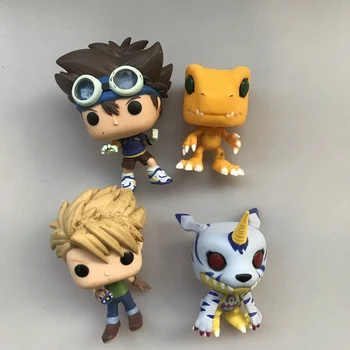 Originalus Funko pop Naudotų Aminas: Digimon - Tai Kamiya, Matt Ishida, Gabumon Vinilo Veiksmų Skaičius, Kolekcines, Modelis Prarasti Žaislas