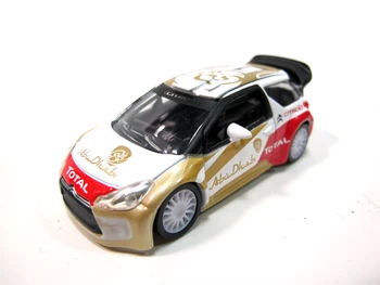 Originalus gamyklos 1:43 CITRO LT DS3 WRC 2013 boutique lydinio automobilių žaislai vaikams, žaislai vaikams Modelio dovana originali dėžutė