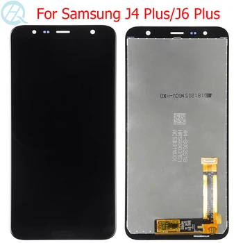 Originalus J410F LCD Samsung Galaxy J6 Plus Ekranas Su Frame 6.0