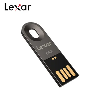 Originalus Lexar M25 USB Flash Drive 16GB 32GB 64GB Metalo Pendrive USB 2.0 Mini U Diską, Atminties kortelę memory Stick