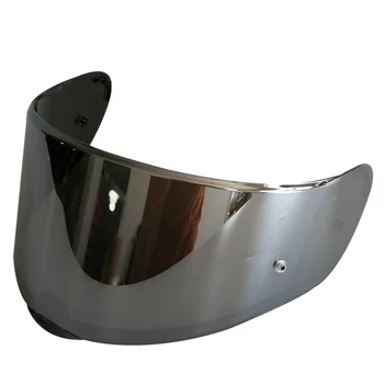 Originalus LS2 FF397 stiklo visą veidą motociklo šalmas saulės skydelis juoda sidabrinė, skaidraus lęšio FF397carbon pluošto šalmas priedai