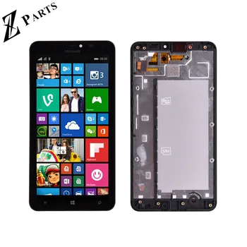 Originalus Microsoft Nokia Lumia 640XL 640 XL LCD Ekranas su Jutikliniu Ekranu, skaitmeninis keitiklis komplektuojami Su rėmo nemokamas pristatymas